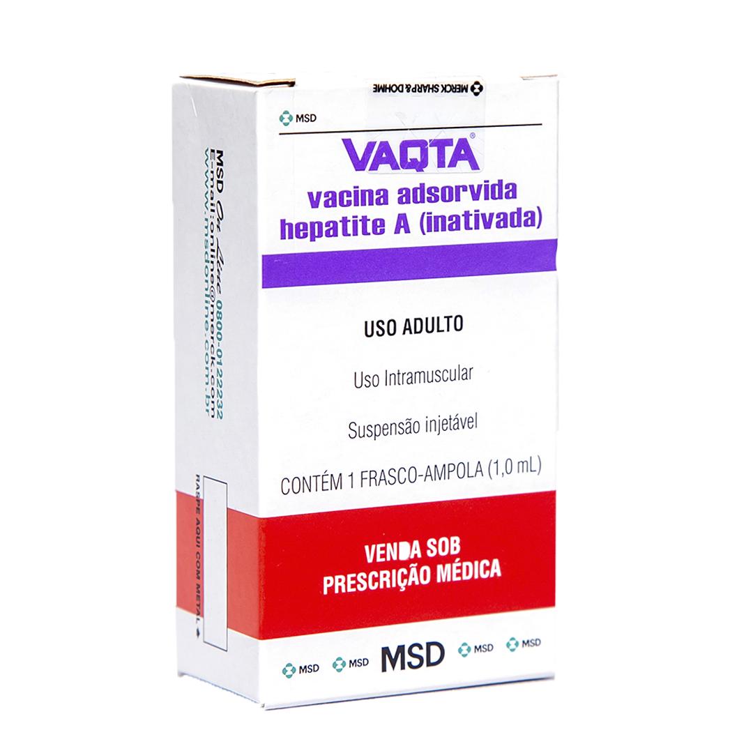 Vacina Hepatite A Adulto Vaqta Adulto Msd Laborat Rio S O Lucas