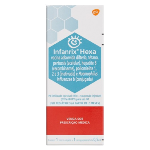 Vacina Hexavalente Acelular | Infanrix Hexa – GSK